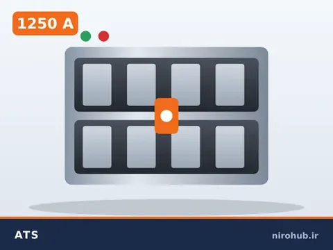 کلید تبدیل اتوماتیک (ATS) ۱۲۵۰ آمپر ۳ پل