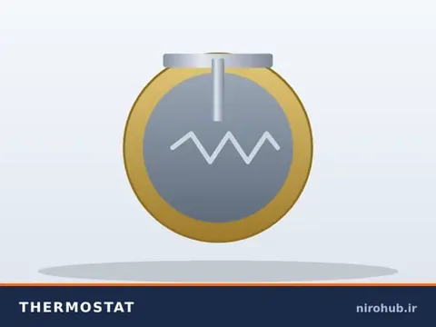 ترموستات دیزل ۴ سیلندر ۳۰ تا ۱۰۰ کیلووات