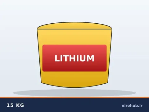 گریس چندمنظوره‌ی لیتیومی (سطل ۱۵ کیلویی)