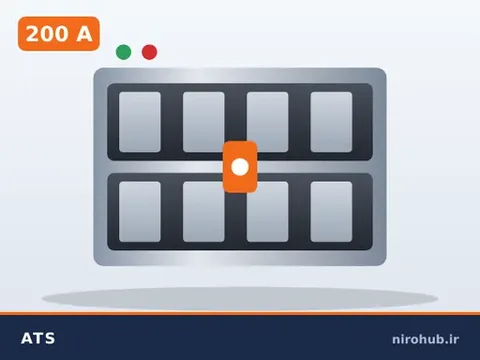 کلید تبدیل اتوماتیک (ATS) ۲۰۰ آمپر ۳ پل